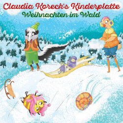 Claudia Korecks Kinderplatte - Weihnachten im Wald - Claudia Koreck
