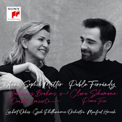 Brahms: Double Concerto - Clara Schumann: Piano Trio - {Anne-Sophie Mutter} + {Pablo Fernandez}